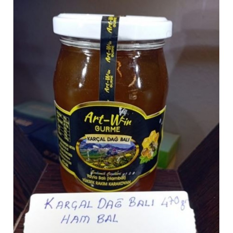 Karçal Mountain Honey . Endemic Flowers Plateau Honey (Hambal) High Altitude Karakovan. 470 Gr