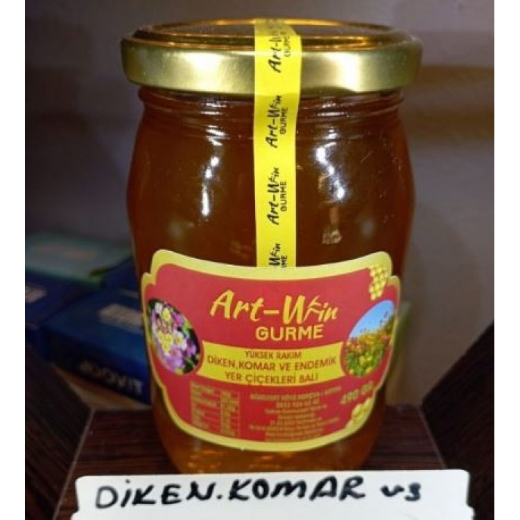 High Altitude, Thorn, Komar and Endemic Ground Flowers Honey 490 Gr.