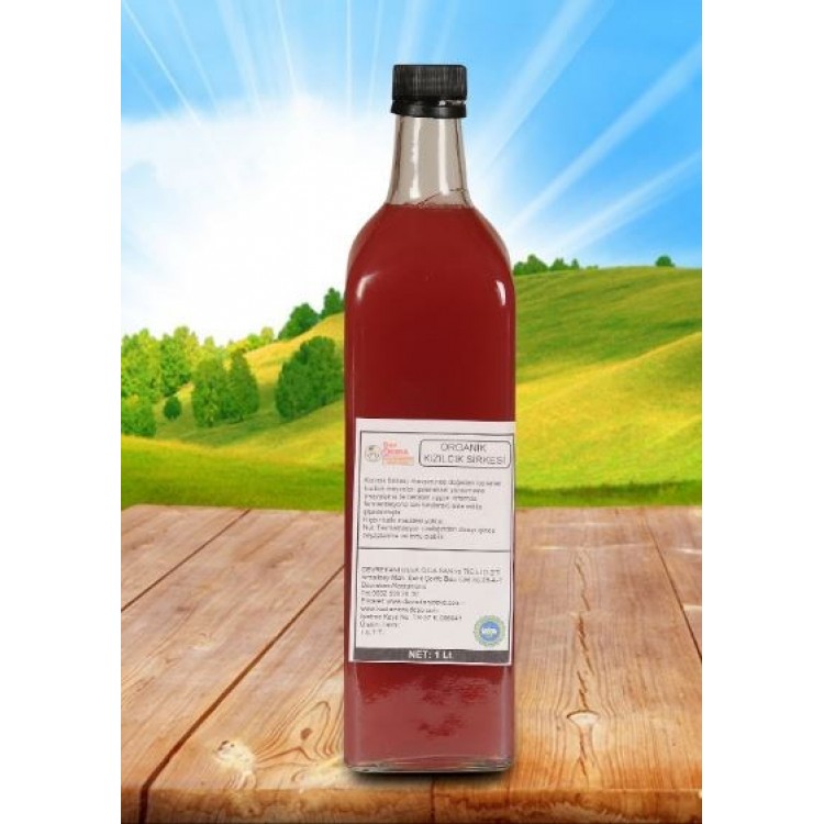 Organic Cranberry Vinegar 1 Lt