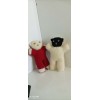 Hand Knitting Booties Making Fatoş Baby and Teddy Bear Bombom