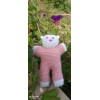 Hand Knitting Booties Making Fatoş Baby and Teddy Bear Bombom