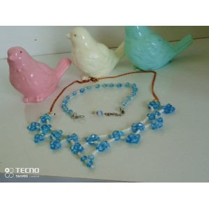 Sand Bead Necklace Bracelet Set Sand Bead Necklace Bracelet Set