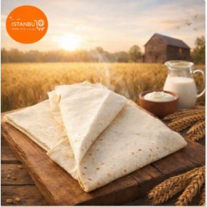 Organik Beyaz Yufka 5'li 800 Gr