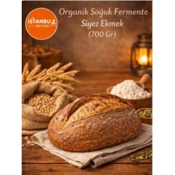  Organik Soğuk Fermente Siyez Ekmek (700 Gr)