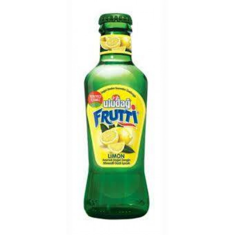 Uludağ Frutti Limonlu Soda (20 cl.) Cam şişe