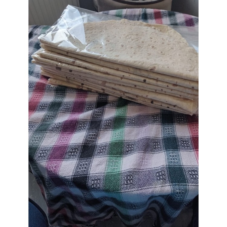 Yufka ekmeği ( 5 Adet ) ( Ortalama 900 Gr) Yufka ekmeği ( 5 Adet ) ( Ortalama 900 Gr)