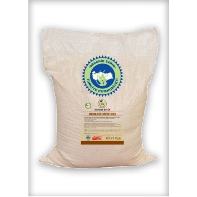 Organik Tam Siyez Unu 25 Kg Organik Tam Siyez Unu 25 Kg