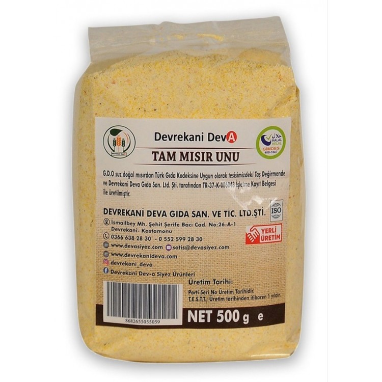 Mısır Unu 500 Gr Mısır Unu 500 Gr