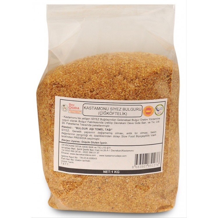 Siyez Bulgur for Cigkofte 1 Kg