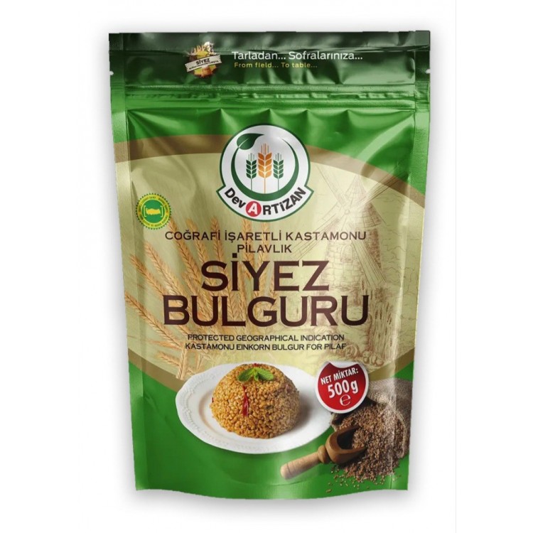 Siyez Bulgur for Pilaf 500 Gr Siyez Bulgur for Pilaf 500 Gr