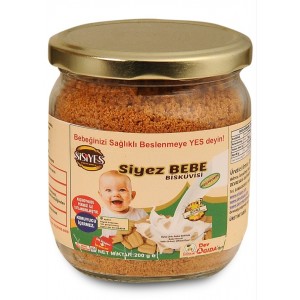 Öğütülmüş Bebe Bisküvisi 200 Gr  Öğütülmüş Bebe Bisküvisi 200 Gr