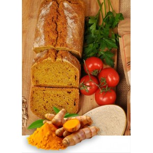 Zerdeçallı Siyez Ekmeği 500 Gr