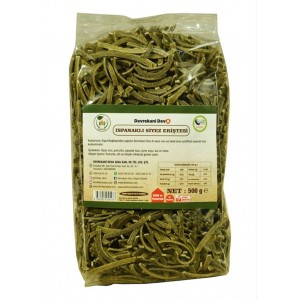 Ispanaklı Siyez Eriştesi 500 Gr Ispanaklı Siyez Eriştesi 500 Gr