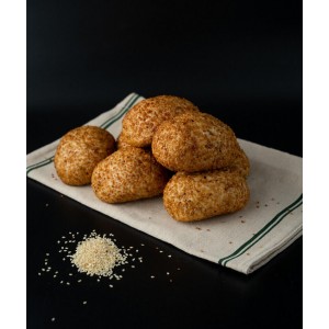 Organik Baget Ekmek 9 'lu Susamlı 440 Gr