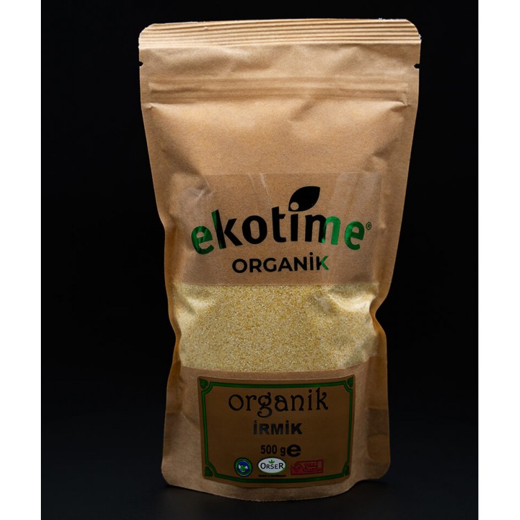 Organik İrmik 500 Gr